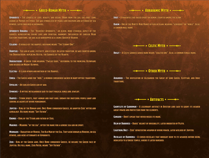 GIFT EDITION, Pantheon: Volume 1